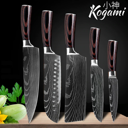 Kogami Steel Kitchen Knives (50% OFF)