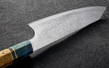 Damascus Steel 8'' Chef Knife With Colored Handle