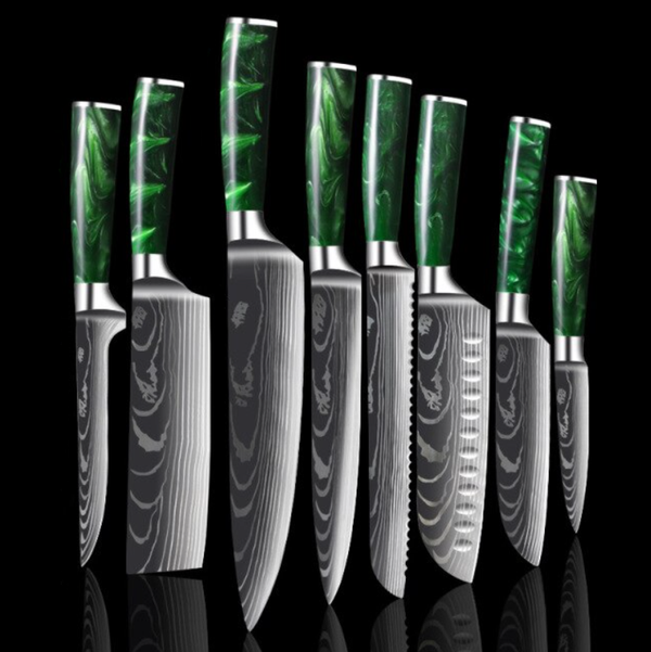Emerald Series - Kogami Steel Knife Set