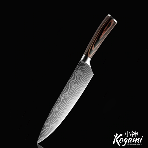 5-Piece Knife Set + Bamboo Magnetic Knife block – KogamiSteel