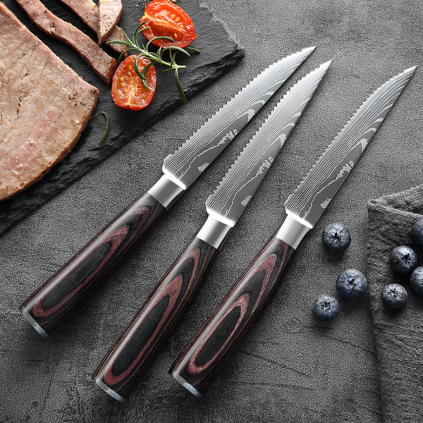 Kogami Steel Steak Knives